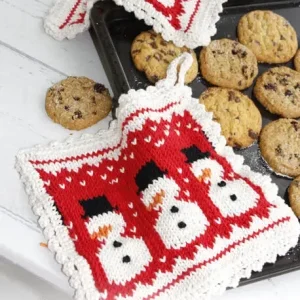 0-792 3 Little Snowmen by DROPS Design Reapris
